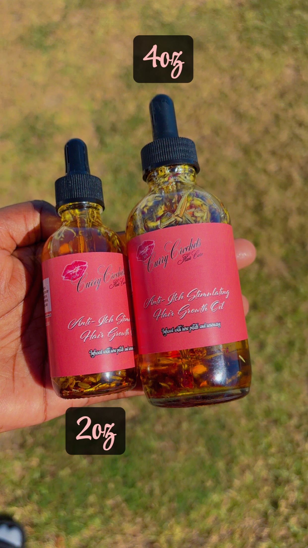 Anti itch Stimulating Hair Growth Oil