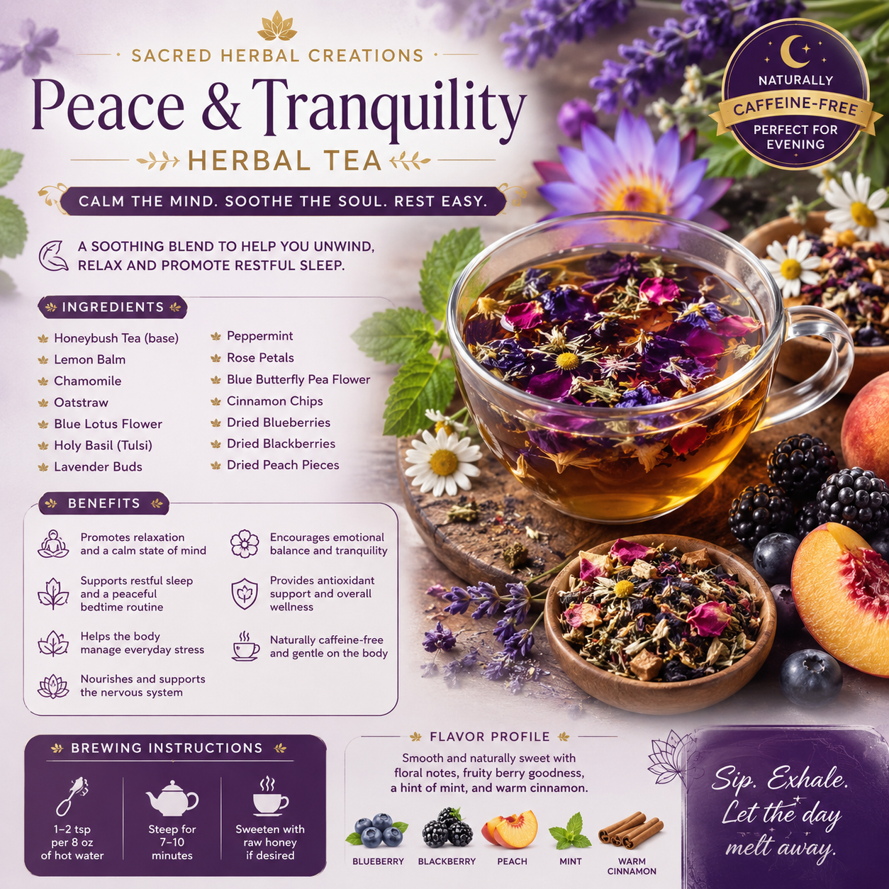 Peace and Tranquility Tea