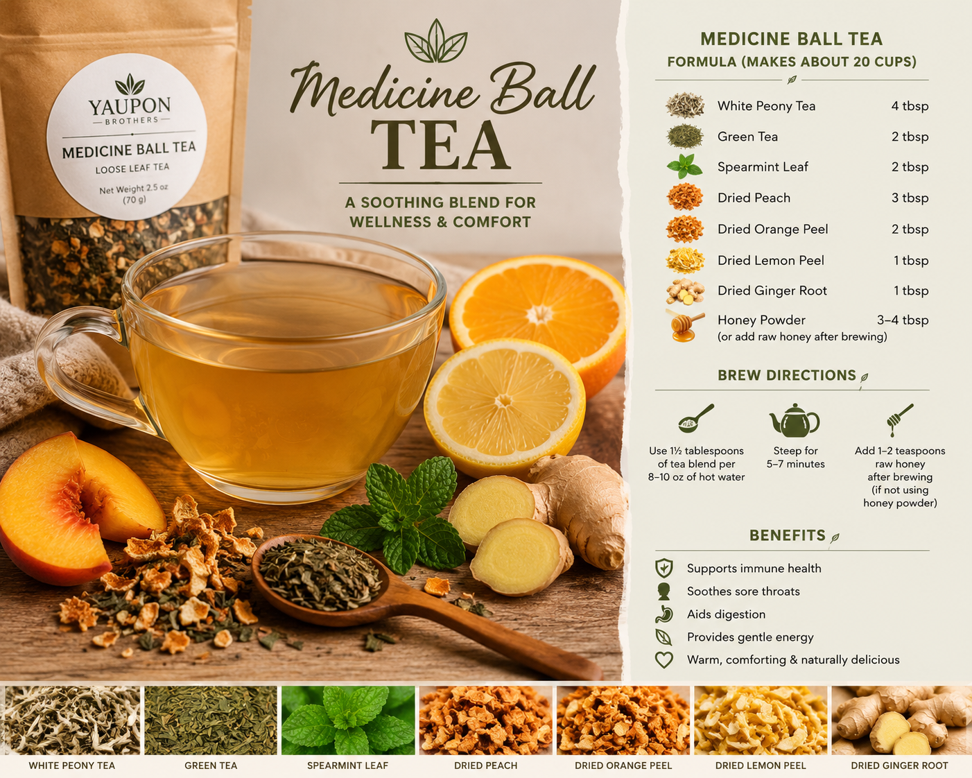 Kissie's Medicine Ball Tea